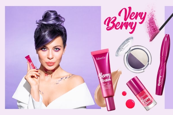 Новая коллекция для макияжа Very Berry Фаберлик